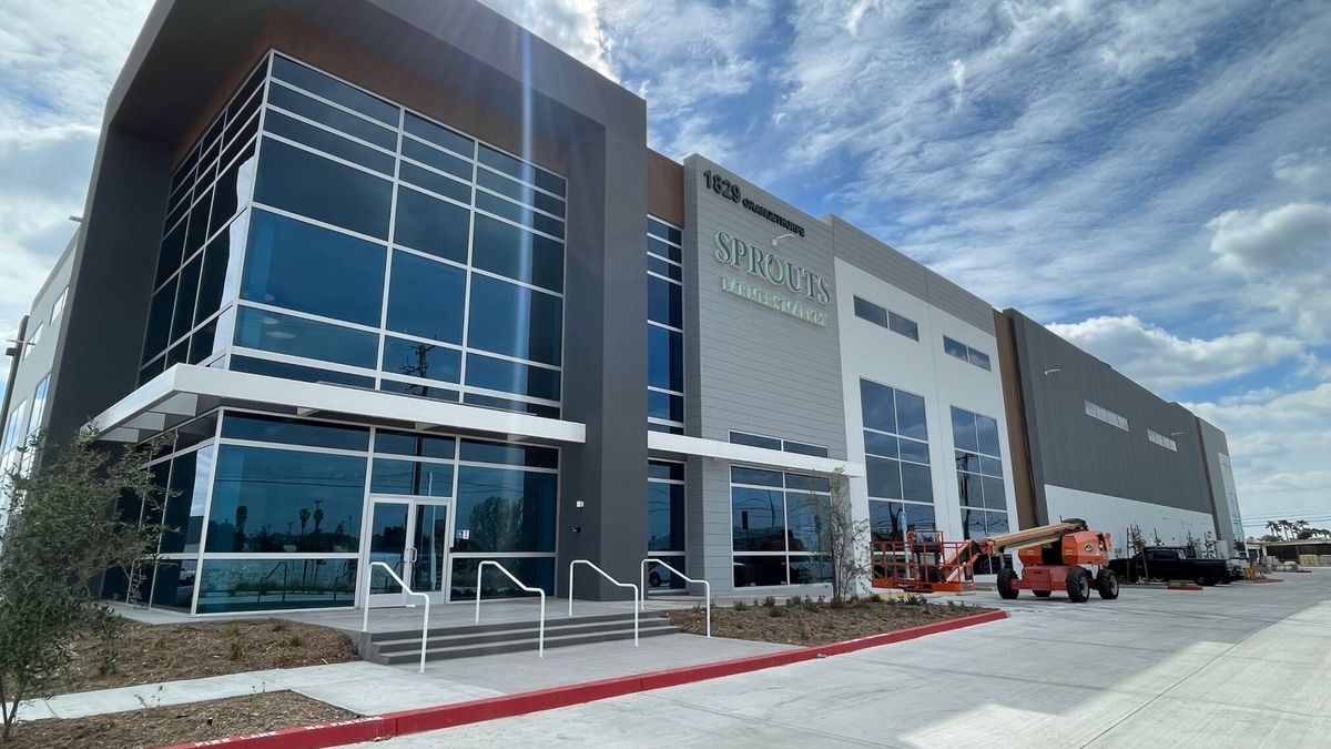 Exterior of Sprouts distribution center