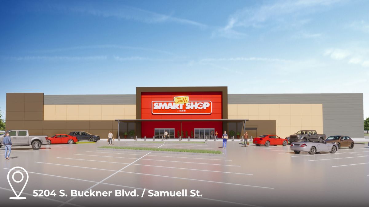 Rendering of a store exterior